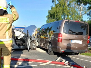 Karambol na Mazowszu. Droga Krajowa całkowicie zablokowana