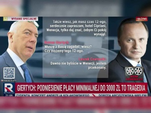 Roman Giertych i Leszek Czarnecki. Ujawniono nowe taśmy