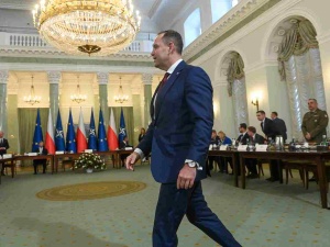 Wejście Karola Nawrockiego na posiedzenie RBN. Reakcje polityków koalicji bezcenne [WIDEO]