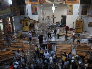 Krwawy zamach w Damaszku. Terrorysta-samobójca zaatakował w trakcie mszy
