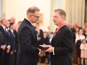 Piotr Duda odznaczony Krzyżem Kawalerskim z Gwiazdą Orderu Odrodzenia Polski