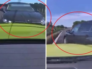 Szokująca agresja i wypadek na S3. Za kierownicą marszałek z PO Marcin Jabłoński [WIDEO]
