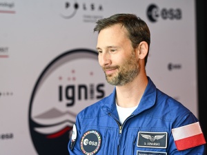 Sławosz Uznański rozpoczął misję na ISS. Jest pierwsze zdjęcie