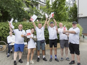 2. edycja rajdu rowerowego Warszawski Ślad