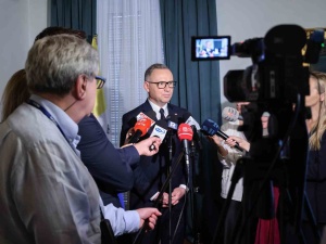 Prezydent Duda broni obywateli patrolujących polską granicę 