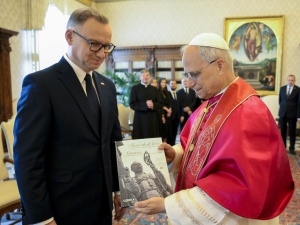 Andrzej Duda zaprosił papieża Leona XIV do Polski