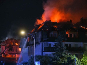 Pożar w Ząbkach. Burmistrz liczy na szybkie wsparcie