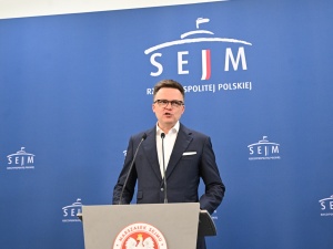To dziś uczynię. Marszałek Hołownia złożył deklarację