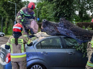 Burze uderzyły w Podkarpacie. Strażacy mają ręce pełne roboty