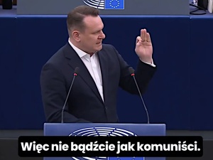 Dominik Tarczyński wywołał wściekłość w PE: Damy wam niedługo nowego króla Sobieskiego