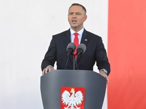 Karol Nawrocki do żołnierzy: Wasz prezydent nigdy nie powie do was: naprzód. Zawsze będę mówił: za mną