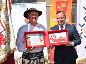 Nowy Targ uczcił 45-lecie Solidarności. W obchodach wziął udział wiceszef Związku
