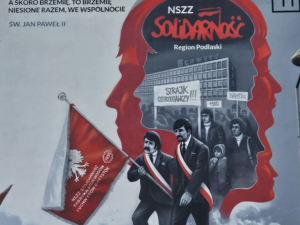 Tu rodziła się białostocka Solidarność. Wyjątkowy mural na 45-lecie Związku