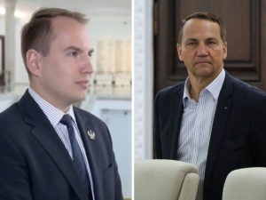 Stać was jedynie na tanie manipulacje. Spięcie Andruszkiewicza z Sikorskim na X