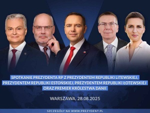 Liderzy państw regionu w Pałacu Prezydenckim. Dołączy Zełenski