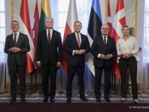 Belweder: Trwa spotkanie prezydenta Karola Nawrockiego z przywódcami państw regionu