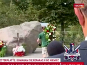 Skandal w Berlinie. Jest nagranie ze złożenia wieńca od niemieckiego rządu