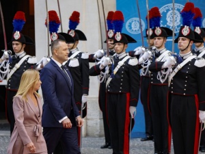 Trwa spotkanie Karola Nawrockiego z premier Włoch Giorgią Meloni
