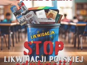 Polska szkoła mądra i bezpieczna. Manifestacja zielonogórskiej Solidarności