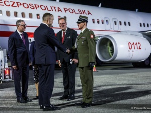 Karol Nawrocki rozpoczął wizytę w Finlandii