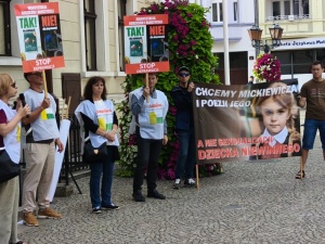 Edukacja zdrowotna. S protestowała w Świebodzinie przeciwko nowemu przedmiotowi