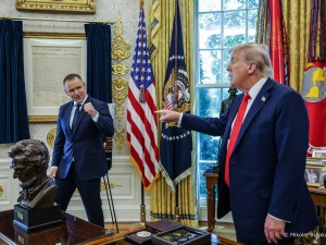 Skandal z listem Trumpa do polskiego prezydenta. MSZ nie ma sobie nic do zarzucenia