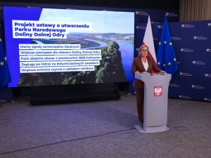 Hennig-Kloska: Park Narodowy Dolnej Odry powstanie nawet mimo weta prezydenta