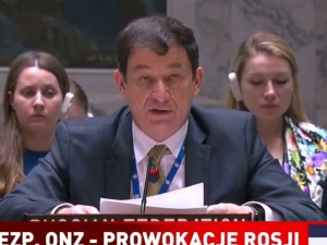 Przedstawiciel Rosji w ONZ wyśmiał rząd Tuska ws. incydentu w Wyrykach