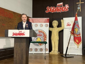 WZD Krajowej Sekcji Pożarnictwa. Szef S Piotr Duda: Dziękuję za wszystko, co robicie dla Solidarności