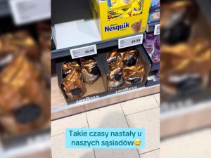 Zobaczył kawę w Lidlu w Niemczech i zaczął nagrywać. Internauci w szoku