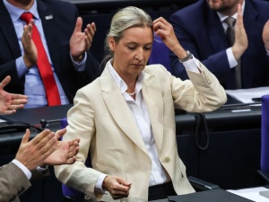 AfD bije rekord w sondażu. Partia Alice Weidel wyprzedza CDU/CSU