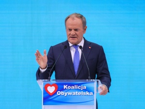 Konwencja zjednoczeniowa PO. Tusk oficjalnie o nowej nazwie partii