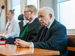 Kaczyński stawił się w sądzie. Mocne słowa