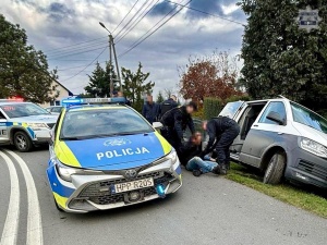 Spektakularny pościg przez granicę. Śląska policja zatrzymała złodziei