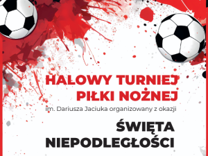 Przed nami Halowy Turniej Piłki Nożnej im. Dariusza Jaciuka