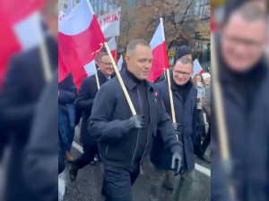Prezydent pojawił się na Marszu Niepodległości. Jest nagranie