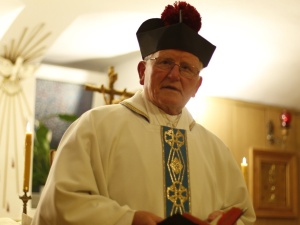 90. urodziny ks. infułata Jana Sikorskiego, kontynuatora dzieła ks. Popiełuszki