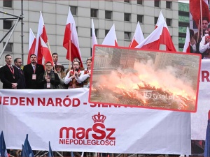 Marsz Niepodległości 2025 z lotu ptaka. Mamy nagranie