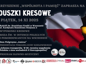 Zaduszki Kresowe 2025 w Warszawie. Oddajmy hołd Polakom pomordowanym na Wschodzie