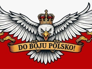 Zakazana na Stadionie Narodowym patriotyczna oprawa wyświetlona na Pałacu Prezydenckim