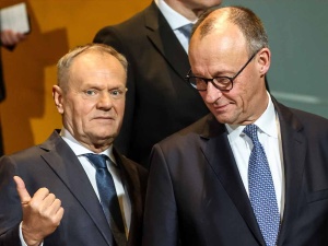 Cyniczne podejście. Niemieckie media o spotkaniu Tuska z Merzem