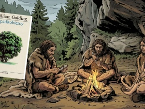Grafzero: Spadkobiercy i Bóg Skorpion William Golding | Ciekawa książka | Grafzero