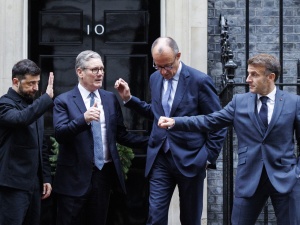 Londyn: Zełenski i liderzy E3 zabierają głos ws. planu pokojowego