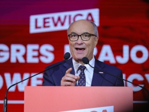 Czarzasty podczas kongresu Lewicy: Będę walczył z Nawrockim. Wet za wet