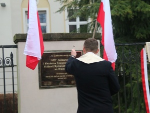 Wrocławski AWF upamiętnił powstanie uczelnianej Solidarności i Niezależnego Zrzeszenia Studentów