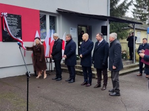 Odsłonięto pamiątkową tablicę ku czci Michała, Romana i Piotra Bartoszczów