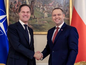 Prezydent Karol Nawrocki spotkał się z szefem NATO