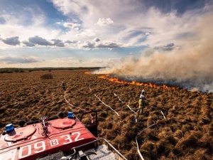 Pożar w Biebrzańskim Parku Narodowym. Prokuratura umorzyła sprawę