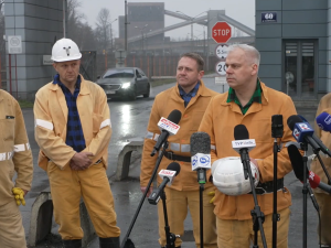 Drugi dzień protestu w PG Silesia. Karol Rabenda: Sytuacja wygląda bardzo poważnie. Apeluję do strony rządowej o podjęcie realnych działań
