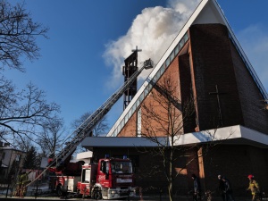 Abp Budzik reaguje na sprawę pożaru kościoła w Lublinie: straty są ogromne